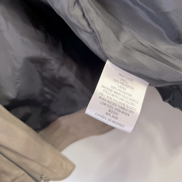 INC, International Concepts Men's Large Fall Faux Suede Trendy Bomber Jacket NWT - Picture 10 of 10